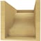 Ekena Millwork 9"W x 18"D x 9"H Wide Newport Rough Cedar Woodgrain TimberThane Corbel, Primed Tan CORUR09X18X09NEWRCPR - alternate 2